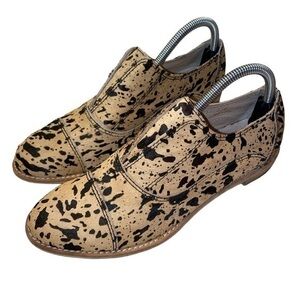 All Black Fur Slide on Loafer